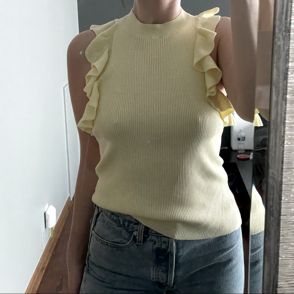 Yellow Sweater Tank